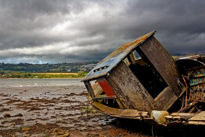 Wreck on the Teign