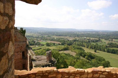 View from Castelnau (Lot)