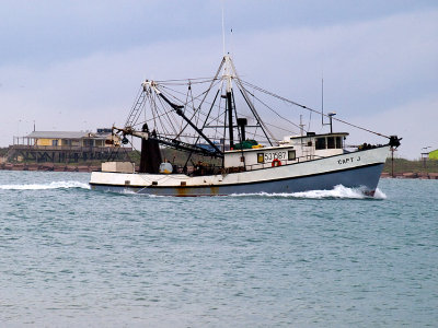 Captain J returning to Port