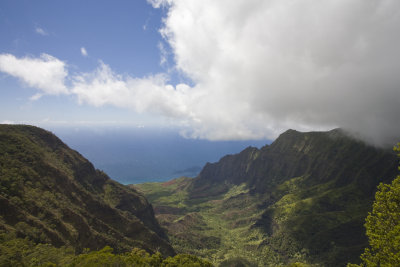 The Valley Leading to Napali