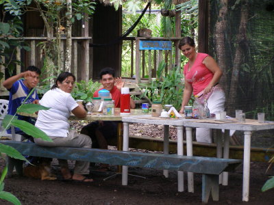 the dining room