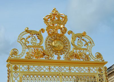 Versailles Palace Gate with Crown