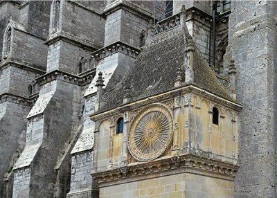 Clock Tower at Chartres Cathedral