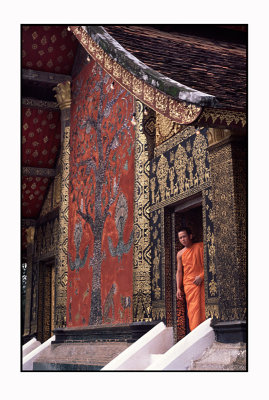 monk at the door