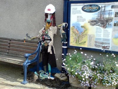 A scarecrow