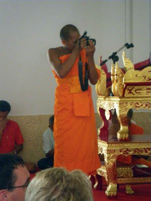 Monk photographer