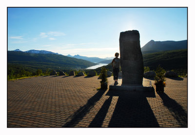 View over the Gratangen fiord