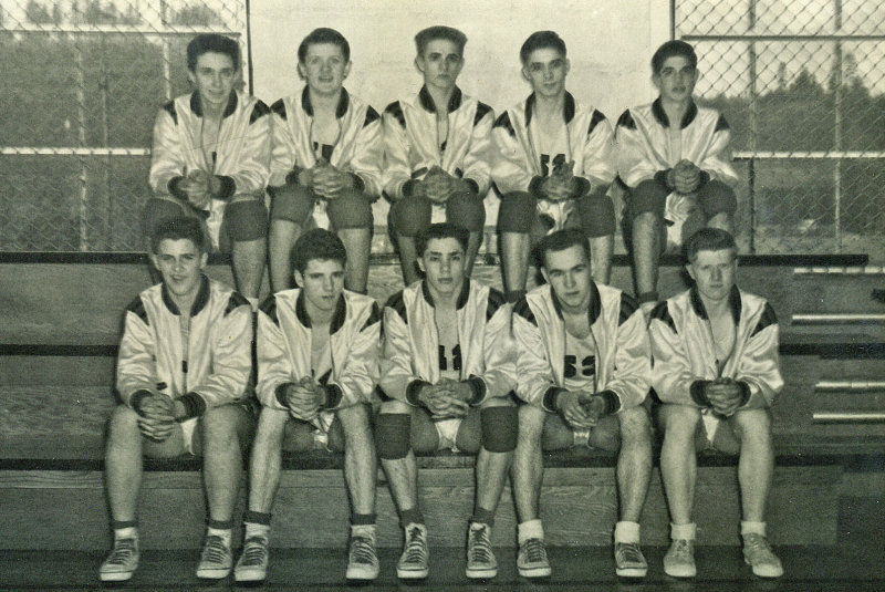  Tenino Basketball Team 1956