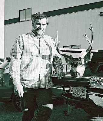 Yardmaster  Eric Lane  With Opening Day Mule Deer Buck