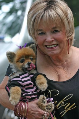 Patty Avery And Dog