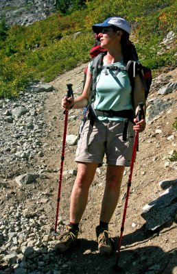 Holden Village Gal Ready To HIke PCT In 2009