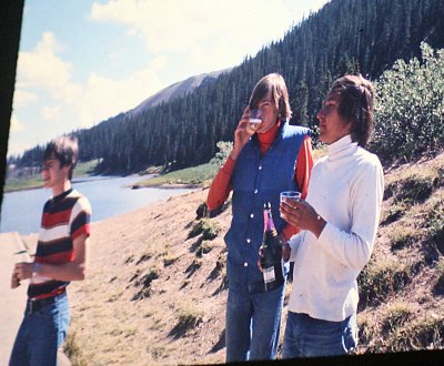 Ryback Bros. , Kris , Tim And Eric Celebrate  Half Way  Of CDT, 1972