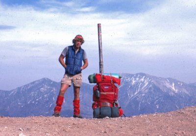 Top Of  Mt. Baden Powell ( Elev. 9399 ft. ), April 1977 On A  Drought Year 