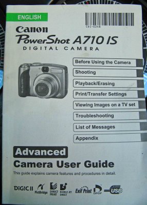  New  A710 IS By Canon