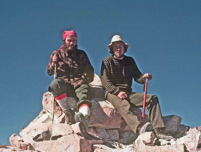  Shasta Summit  14,162 ft. ( July 23rd, 1977)