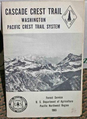 Cascade Crest Trail Booket 1965  