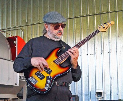  Bass Player  Jammin during afternoon entertainment