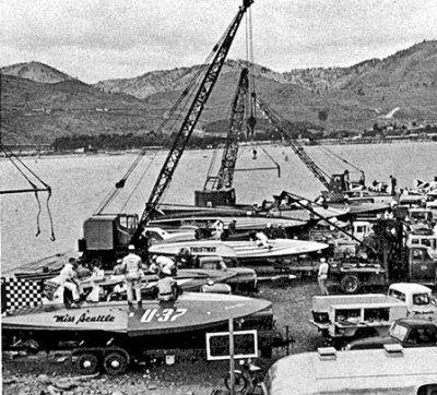  Boat Pits ( Apple Cup 1958) Year Norm Evans Won It