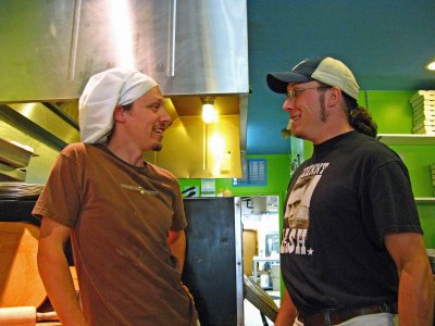 Cooks Talk Over Day At Lemolos