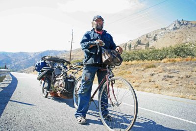 Greg Issacson ( Real Live Forest Gump of Cycling!)