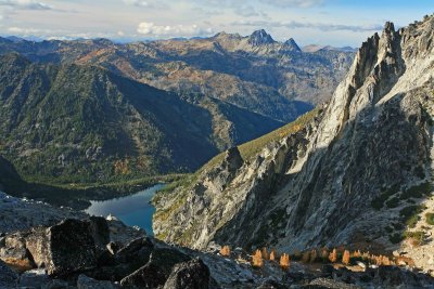 Colchuck Lake  From Colchuck Pass ( 7,900 ft.)