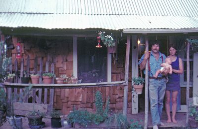  NIce Couple And Small House In Sawyer's Bar  (July 1977)