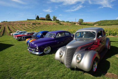 After Car Show Dinner At Lake Chelan Winery