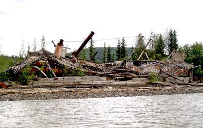  Remains Of Steamboat  Seattle # 3  A Mile From Dawson City