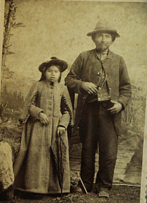 Indian Louise  And His Daughter