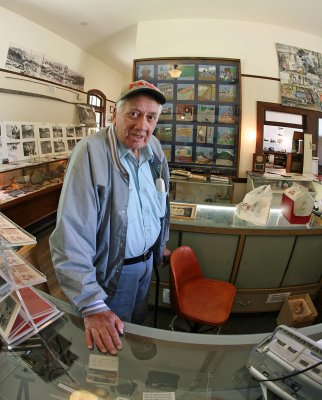  84 Year Old  Norm Montgomery  Mans Depot Museum