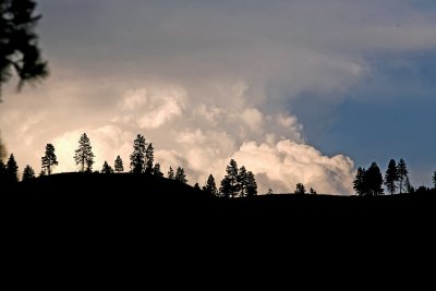   Sounds like a song uh??? Thunderhead just before big thunderstorm up Entiat Valley near Steliko Lookout,,,,