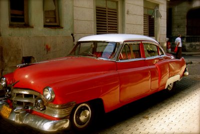 Havana cuba red car.jpg