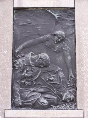 Oorlogsgedenkteken 1914-1918 en 1940-1945 Ekkergemstraat