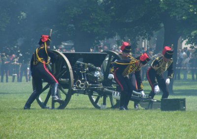 Royal Horse Artillery End of Gun Salute