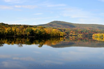 Connecticut River with Mt. Tom in background