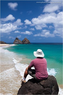 Vista da Praia do Bode para o Dois Irmos