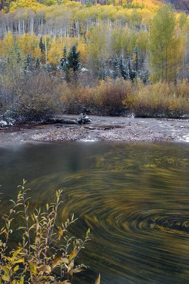Maroon Creek & Swirling Leaves