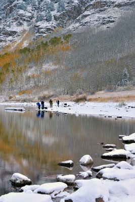 Maroon Lake - Photography Group & Fall Color