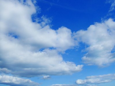 Blue Sky and Clouds