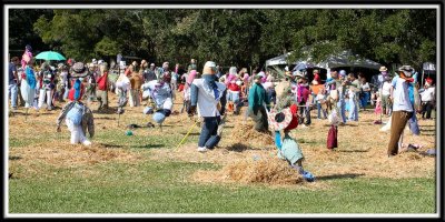 The scarecrow making contest