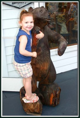 Noelle likes Mr. Bear