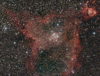 IC-1805 The Heart nebula