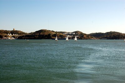 Sailing on Rio Tejo