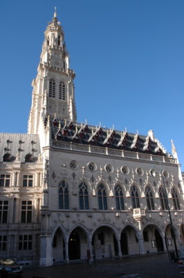 Le Beffroi d' Arras en poster de 2 metres