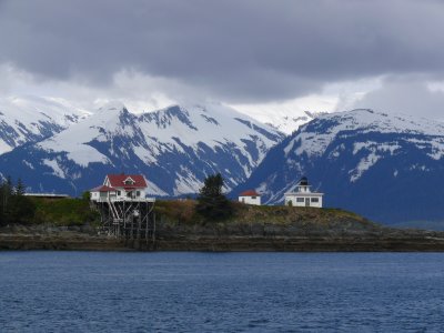 Point Retreat Lighthouse on Admiralty Island