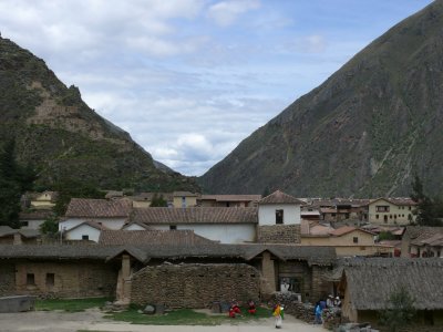 Ollantaytambo is a really scenic town