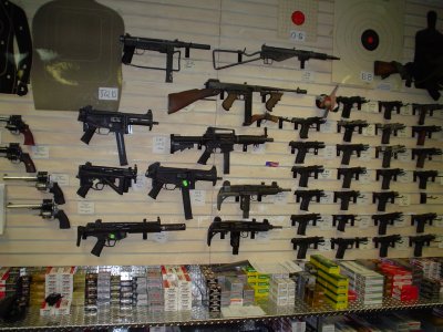 It's beside this shooting range!