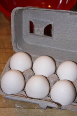 Choose three large eggs...