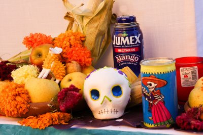 The ofrenda is... an offering.