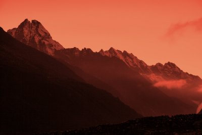 sunset in Na